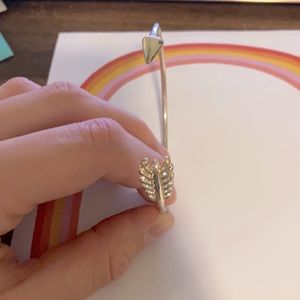 Stella Dot silver arrow bracelet
